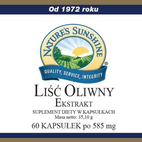 olive_1 Olive Leaf - Ekstrakt (60 kaps.)